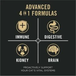 Purina Pro Plan Vital Systems 4-in-1 Salmon Pate Wet Cat Food, 3-oz Can, Case Of 24 -Wellness Sales Store 542038 PT2. AC SS1800 V1652975788