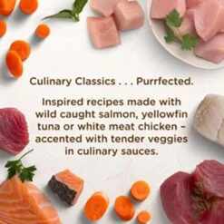 Rachael Ray Nutrish Purrfect Entrees Grain-Free Sea-Sational Florentine With Wild Caught Salmon & Veggies In Creamy Sauce Wet Cat Food -Wellness Sales Store 567918 PT4. AC SS1800 V1657659990