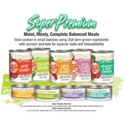 Evanger's Super Premium Seafood & Caviar Dinner Grain-Free Canned Cat Food 7 Evanger's Super Premium Seafood & Caviar Dinner Grain-Free Canned Cat Food -Wellness Sales Store 60003 PT4. AC SS1800 V1693926257
