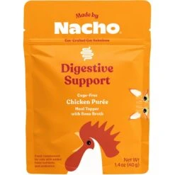 Made By Nacho Bone & Joint Support Cage-Free Chicken Puree With Bone Broth Wet Cat Food Topper & Made By Nacho Digestive Support Cage-Free Chicken Puree With Bone Broth Wet Cat Food Topper -Wellness Sales Store 605966 PT5. AC SS1800 V1660144102
