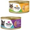 Nulo Freestyle Minced Beef & Mackerel In Gravy Grain-Free Canned Cat Food & Nulo Freestyle Shredded Chicken & Duck In Gravy Grain-Free Canned Cat Food