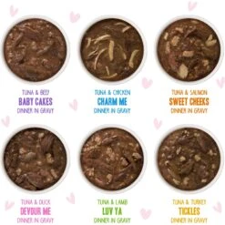 Weruva Cats In The Kitchen Pantry Party Variety Pack Grain-Free Cat Food, 3-oz Pouch, Case Of 12 & BFF Rainbow A Gogo Variety Pack Wet Cat Food Pouches, 3-oz, Case Of 12 -Wellness Sales Store 611606 PT8. AC SS1800 V1661530190