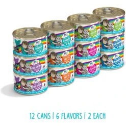 Weruva Cats In The Kitchen Cuties Variety Pack Grain-Free Canned Cat Food & BFF OMG Rainbow Road Variety Pack Grain-Free Canned Cat Food -Wellness Sales Store 611614 PT5. AC SS1800 V1661530190