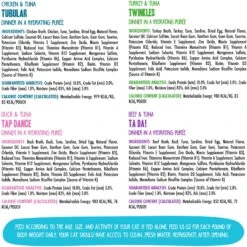 Weruva Best Feline Friend Paté Lovers, Aw Yeah! Paté Jamboree! Variety Pack Grain-Free Wet Cat Food, 2.8-oz Pouch, Case Of 12 & BFF Play Pate Lovers Pate Partay Variety Pack Wet Cat Food, 3-oz Pouch, Pack Of 12 -Wellness Sales Store 611846 PT3. AC SS1800 V1661548191