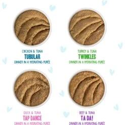 Weruva Best Feline Friend Paté Lovers, Aw Yeah! Paté Jamboree! Variety Pack Grain-Free Wet Cat Food, 2.8-oz Pouch, Case Of 12 & BFF Play Pate Lovers Pate Partay Variety Pack Wet Cat Food, 3-oz Pouch, Pack Of 12 -Wellness Sales Store 611846 PT4. AC SS1800 V1661548311