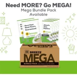 Tidy Cats Litter Box System, BREEZE System Starter Kit Litter Box, Litter Pellets & Pads -Wellness Sales Store 62129 PT3. AC SS1800 V1700689215