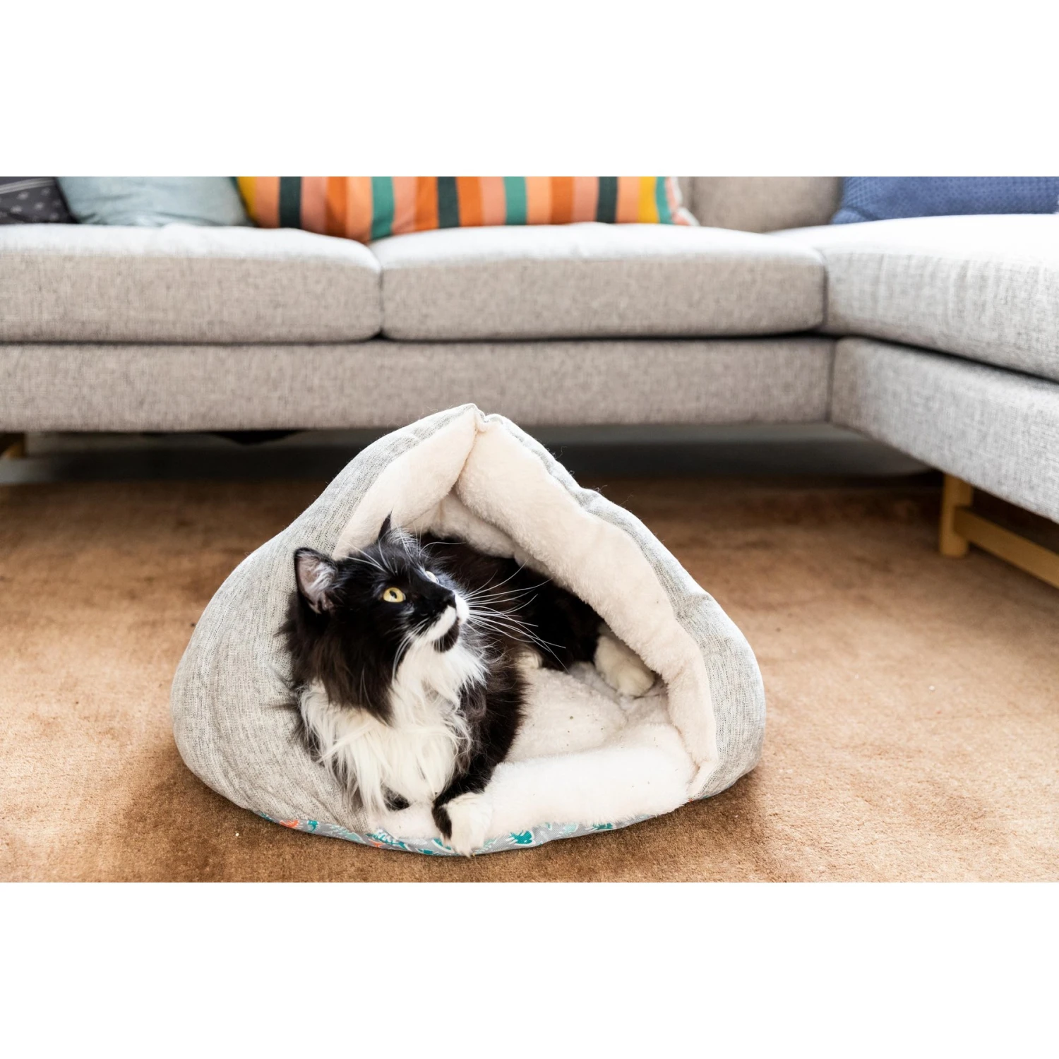 Kitty Kasa Hut Cat Bed 2 Kitty Kasa Hut Cat Bed - Image 2