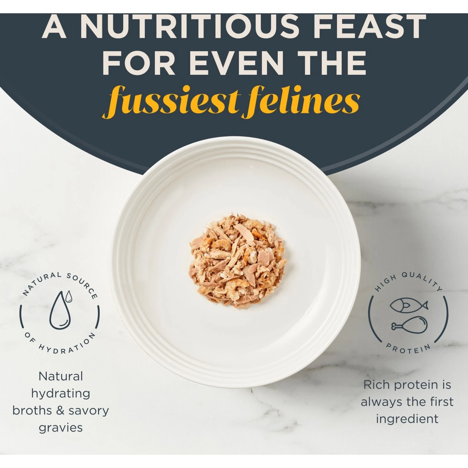 Reveal Natural Grain-Free Tuna With Shrimp In Broth Flavored Wet Cat Food, 2.12-oz Pot, Case Of 18 4 Reveal Natural Grain-Free Tuna With Shrimp In Broth Flavored Wet Cat Food, 2.12-oz Pot, Case Of 18 - Image 4