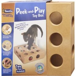 SmartCat Peek & Play Toy Box -Wellness Sales Store 64213 PT2. AC SS1800 V1527256109
