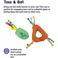 Catstages Dental Cat Chew Toy With Catnip, Color Varies -Wellness Sales Store 64661 PT2. AC SS1800 V1636513976