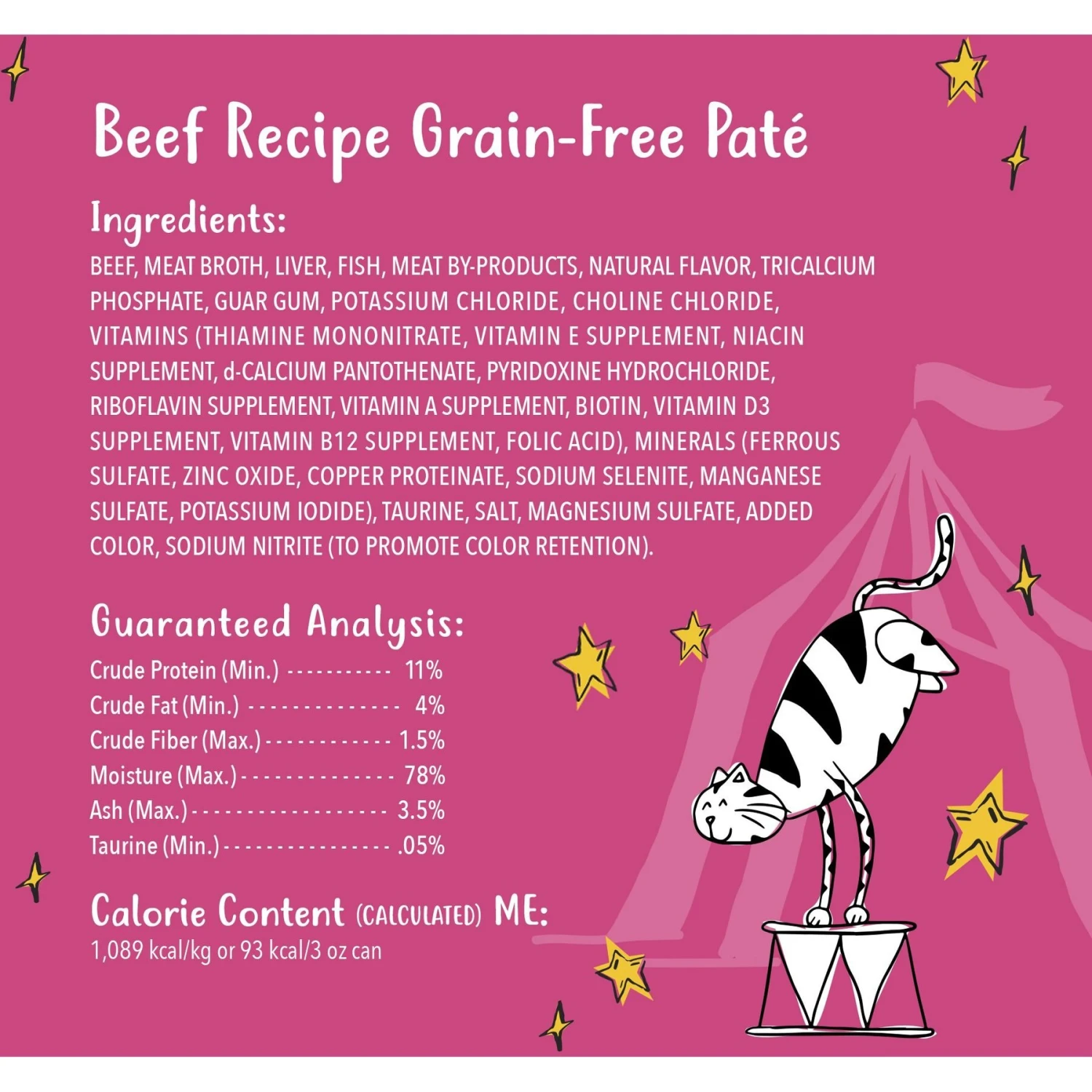 Tiny Tiger Pate Beef Recipe Grain-Free Canned Cat Food & Tiny Tiger, Lickables, Variety Pack, Bisque Cat Treat & Topper 4 Tiny Tiger Pate Beef Recipe Grain-Free Canned Cat Food & Tiny Tiger, Lickables, Variety Pack, Bisque Cat Treat & Topper - Image 4