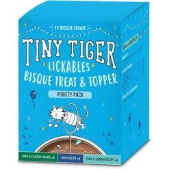 Tiny Tiger, Kitten Classic, Variety Pack, Whitefish & Poultry Pate Recipe, Canned Cat Food & Tiny Tiger, Lickables, Variety Pack, Bisque Cat Treat & Topper 14 Tiny Tiger, Kitten Classic, Variety Pack, Whitefish & Poultry Pate Recipe, Canned Cat Food & Tiny Tiger, Lickables, Variety Pack, Bisque Cat Treat & Topper -Wellness Sales Store 652782 PT5. AC SS1800 V1664900238
