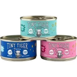 Tiny Tiger Chunks In Gravy Seafood Recipes Variety Pack Grain-Free Canned Cat Food & Tiny Tiger Lickables, Senior Formula, Tuna & Chicken Recipe, Bisque Cat Treat & Topper -Wellness Sales Store 652934 PT2. AC SS1800 V1664899040