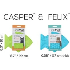 LickiMat Variety Pack Slow Feeder Cat Lick Mat, Green & Turquoise, 2 Count 7 LickiMat Variety Pack Slow Feeder Cat Lick Mat, Green & Turquoise, 2 Count -Wellness Sales Store 654654 PT2. AC SS1800 V1668530683