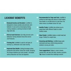 LickiMat Variety Pack Slow Feeder Cat Lick Mat, Green & Turquoise, 2 Count 9 LickiMat Variety Pack Slow Feeder Cat Lick Mat, Green & Turquoise, 2 Count -Wellness Sales Store 654654 PT8. AC SS1800 V1668456884