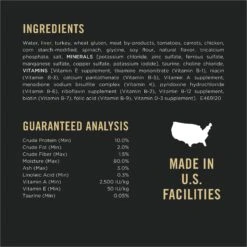 Purina Pro Plan Complete Essentials Adult Turkey & Vegetable Entree In Gravy Canned Cat Food 13 Purina Pro Plan Complete Essentials Adult Turkey & Vegetable Entree In Gravy Canned Cat Food -Wellness Sales Store 67970 PT4. AC SS1800 V1643842290