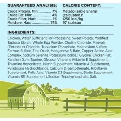 BIXBI Liberty Chicken With Sweet Potato Pate Recipe Grain-Free Wet Cat Food, 2.75-oz Can, Case Of 24 9 BIXBI Liberty Chicken With Sweet Potato Pate Recipe Grain-Free Wet Cat Food, 2.75-oz Can, Case Of 24 -Wellness Sales Store 691286 PT3. AC SS1800 V1666839270