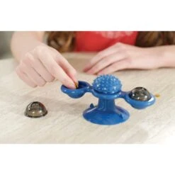 Pets Know Best Purrfect Spinner Cat Toy, Blue -Wellness Sales Store 691606 PT6. AC SS1800 V1667520121