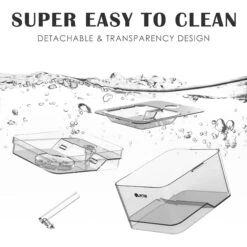 PetNF Transparent Cat Water Drinking Fountain -Wellness Sales Store 693830 PT5. AC SS1800 V1667865641