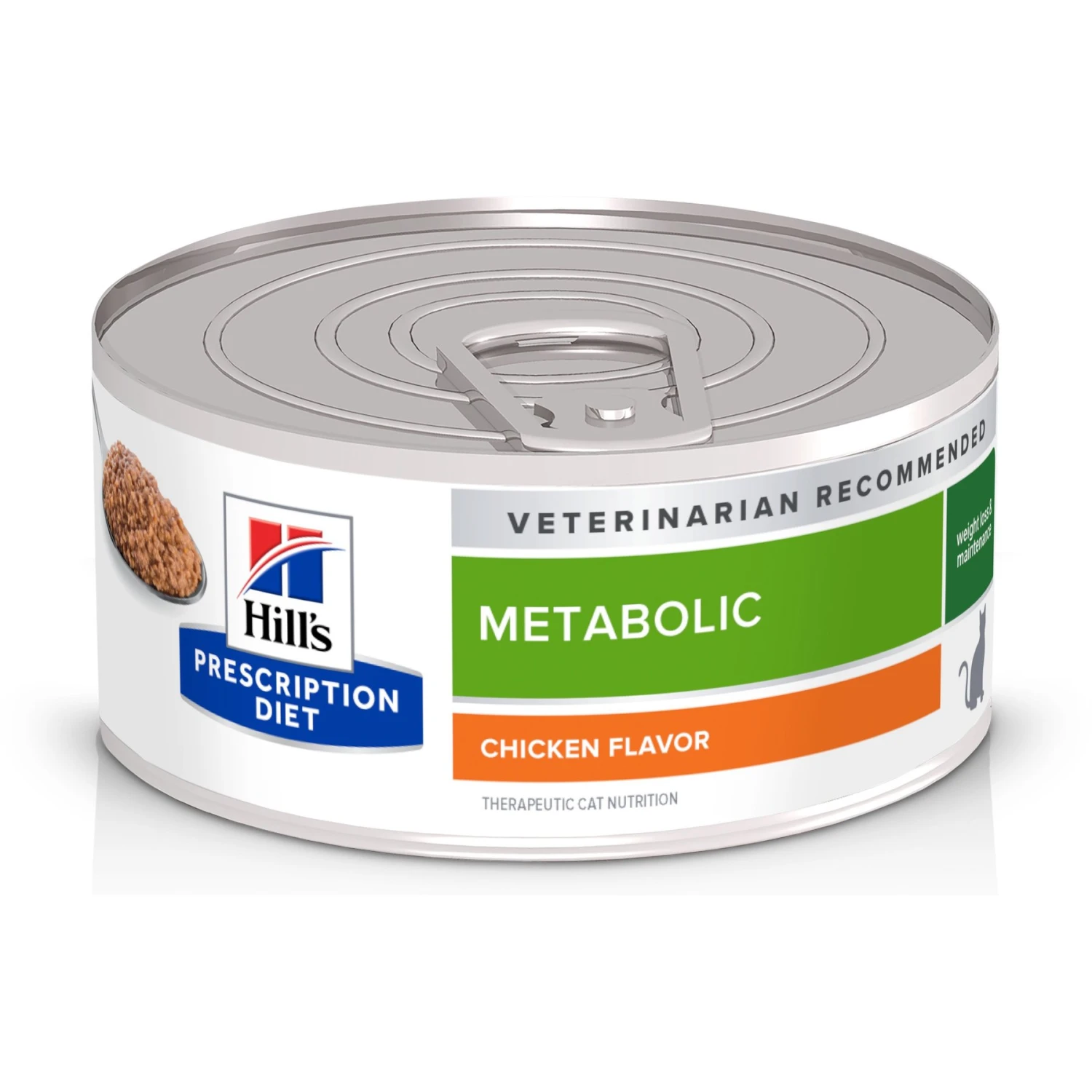 Hill's Prescription Diet Metabolic Weight Management Chicken Flavor Canned Cat Food 1 Hill's Prescription Diet Metabolic Weight Management Chicken Flavor Canned Cat Food