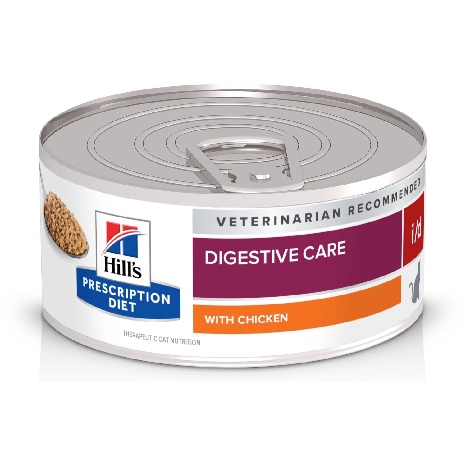 Hill's Prescription Diet I/d Digestive Care With Chicken Wet Cat Food 1 Hill's Prescription Diet I/d Digestive Care With Chicken Wet Cat Food
