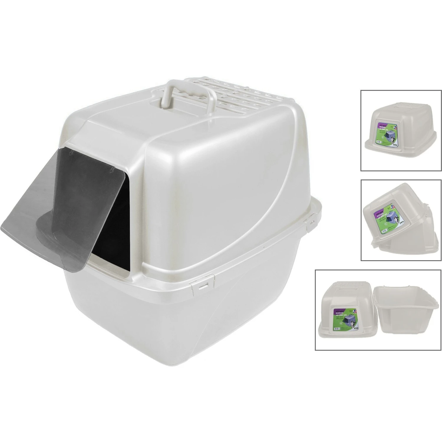 Van Ness Enclosed Cat Litter Pan 3 Van Ness Enclosed Cat Litter Pan - Image 3