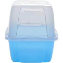 Van Ness Translucent Enclosed Cat Litter Pan -Wellness Sales Store 70455 PT2. AC SS1800 V1536765007