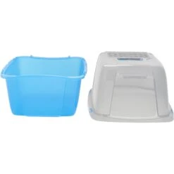 Van Ness Translucent Enclosed Cat Litter Pan -Wellness Sales Store 70455 PT5. AC SS1800 V1536764878