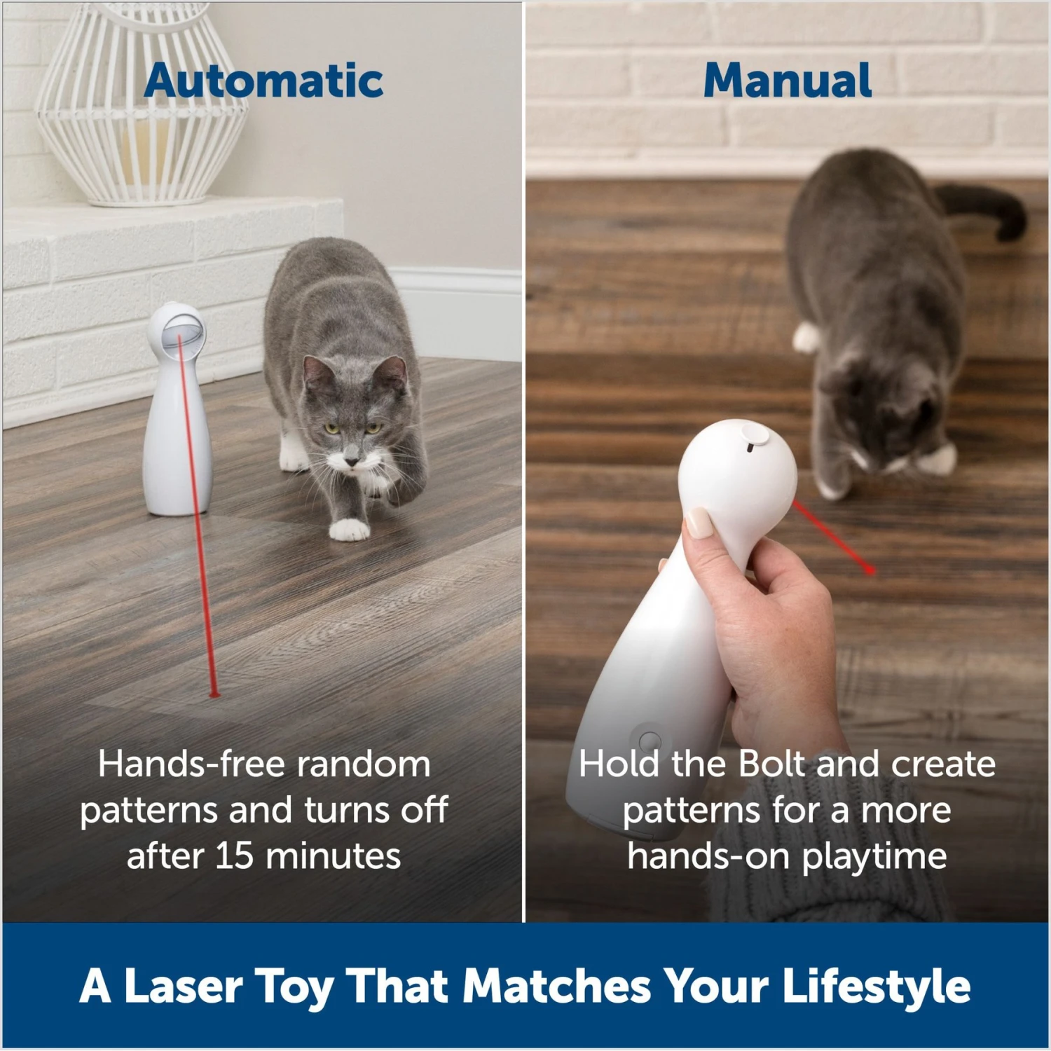 PetSafe Bolt Interactive Laser Cat Toy 4 PetSafe Bolt Interactive Laser Cat Toy - Image 4