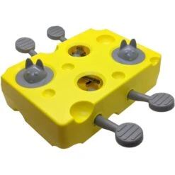 Ethical Pet Pounce A Mouse Treat Dispensing Cat Toy, Yellow