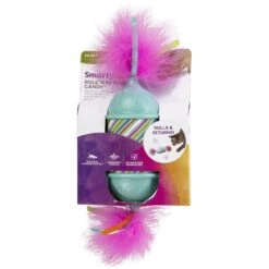 SmartyKat Roll N Return Candy Mysterious Motion Cat Toy -Wellness Sales Store 736846 PT2. AC SS1800 V1672782316