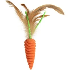 SmartyKat Crazy Carrot Flexible Bat & Chase Cat Toy -Wellness Sales Store 736862 PT3. AC SS1800 V1698092433