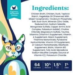 Solid Gold Nature's Harmony Chicken & Duck Recipe In Gravy Grain-Free Wet Cat Food, 2.8-oz-can, 24 Count 9 Solid Gold Nature's Harmony Chicken & Duck Recipe In Gravy Grain-Free Wet Cat Food, 2.8-oz-can, 24 Count -Wellness Sales Store 739142 PT3. AC SS1800 V1670941928