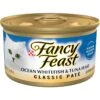 Fancy Feast Classic Ocean Whitefish & Tuna Feast Wet Cat Food