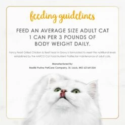 Fancy Feast Grilled Chicken & Beef Feast In Gravy Canned Cat Food -Wellness Sales Store 76075 PT8. AC SS1800 V1683817842