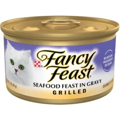 Fancy Feast Grilled Seafood Feast In Gravy Canned Cat Food