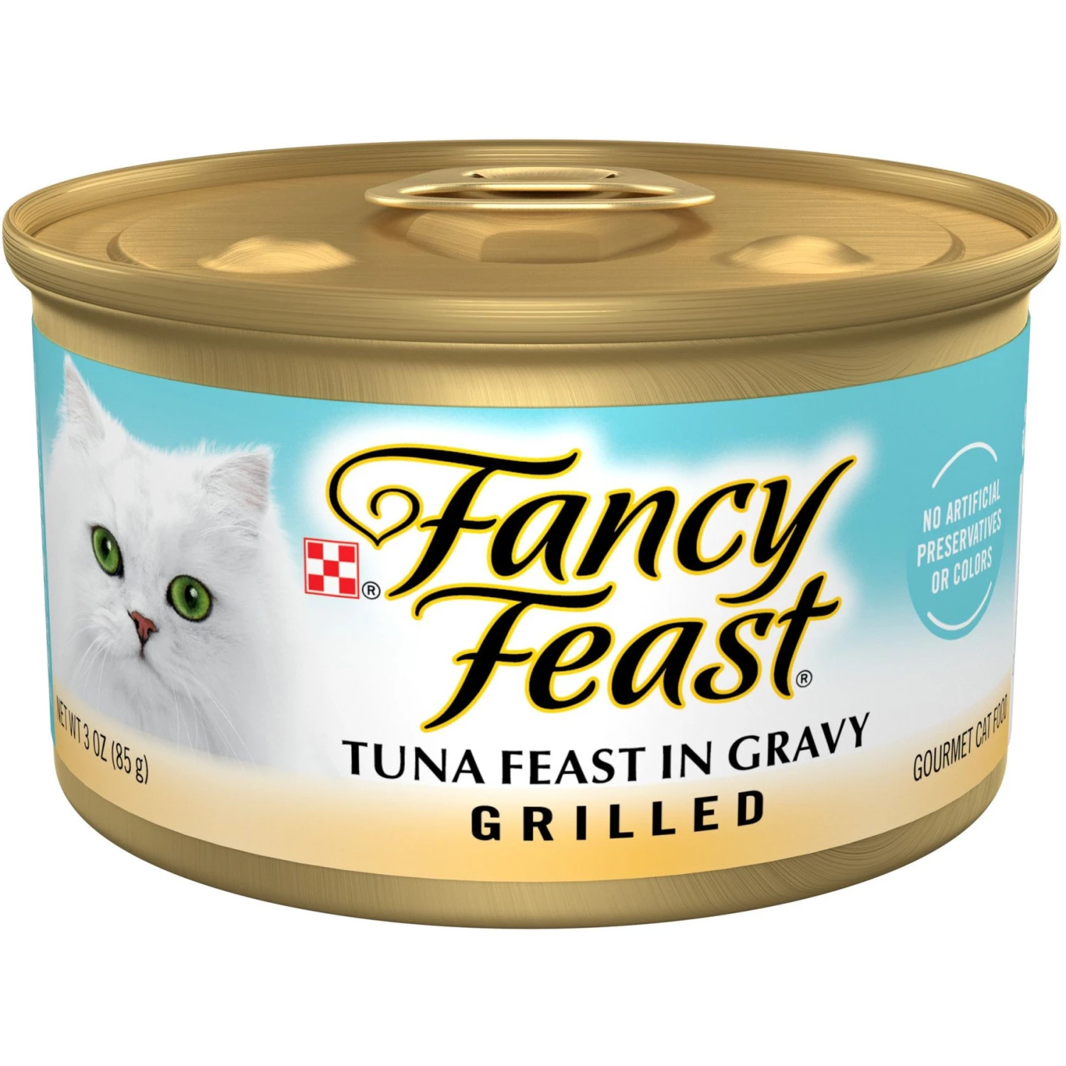 Fancy Feast Grilled Tuna Feast In Gravy Canned Cat Food 1 Fancy Feast Grilled Tuna Feast In Gravy Canned Cat Food