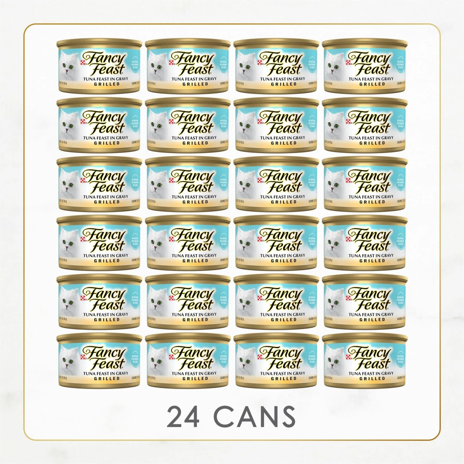 Fancy Feast Grilled Tuna Feast In Gravy Canned Cat Food 2 Fancy Feast Grilled Tuna Feast In Gravy Canned Cat Food - Image 2