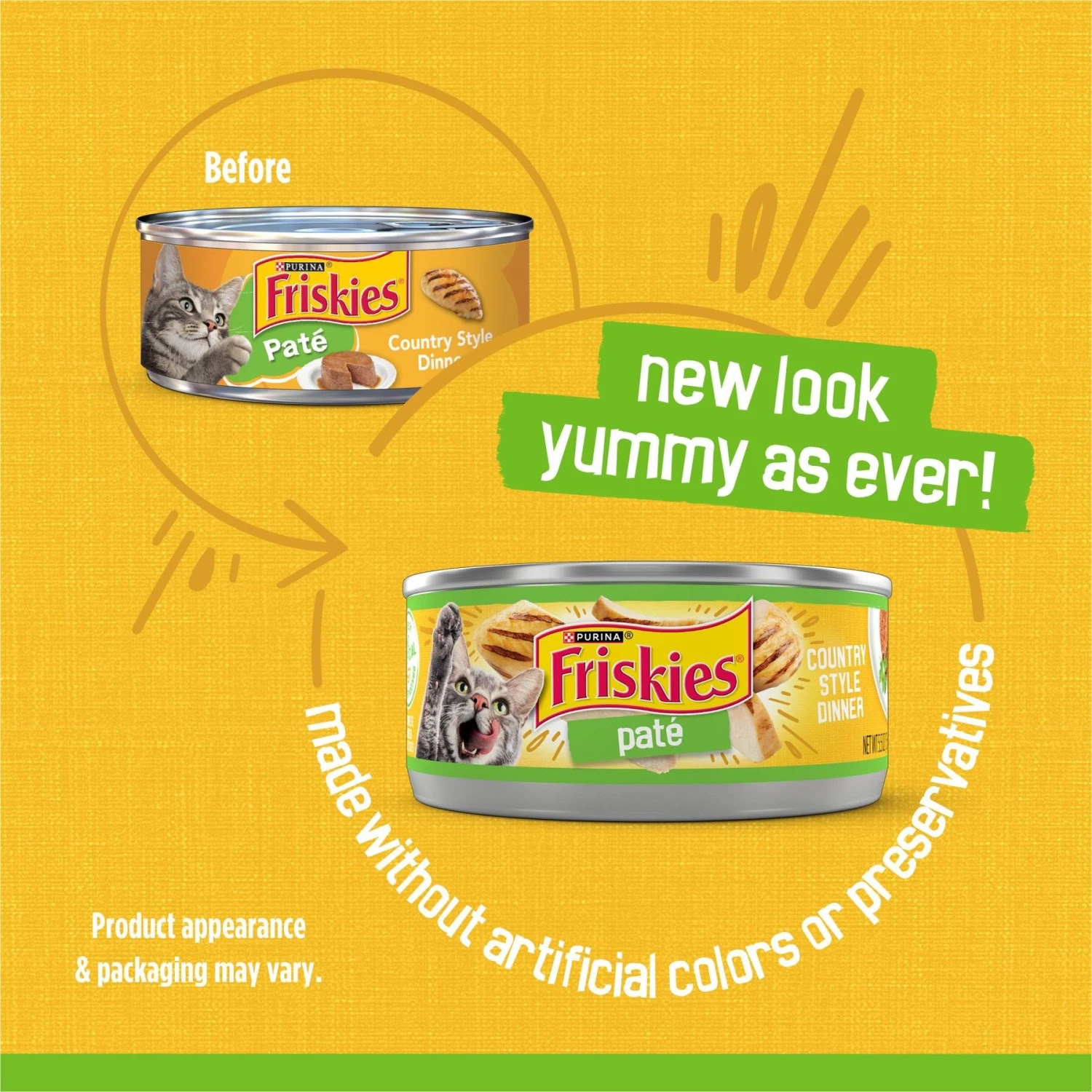 Friskies Pate Country Style Dinner Canned Cat Food 3 Friskies Pate Country Style Dinner Canned Cat Food - Image 3