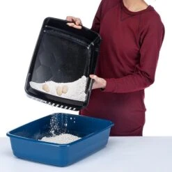 Ferplast Ariel Plus Litter Box With Litter Guard -Wellness Sales Store 762358 PT2. AC SS1800 V1677250009