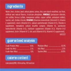 Friskies Savory Shreds With Beef In Gravy Canned Cat Food -Wellness Sales Store 76362 PT6. AC SS1800 V1700161202