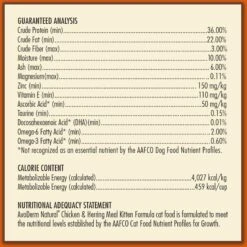 AvoDerm Natural Kitten Chicken & Herring Meal Formula Dry Cat Food -Wellness Sales Store 76821 PT7. AC SS1800 V1516655440