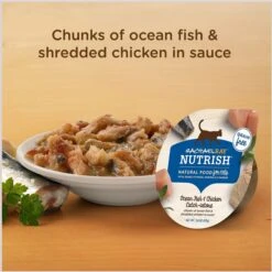 Rachael Ray Nutrish Ocean Fish & Chicken Catch-iatore Natural Grain-Free Wet Cat Food -Wellness Sales Store 77983 PT3. AC SS1800 V1692393307