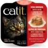 Catit Dinner Ocean Fish With Shrimp & Green Beans Cat Wet Food, 2.8-oz Can