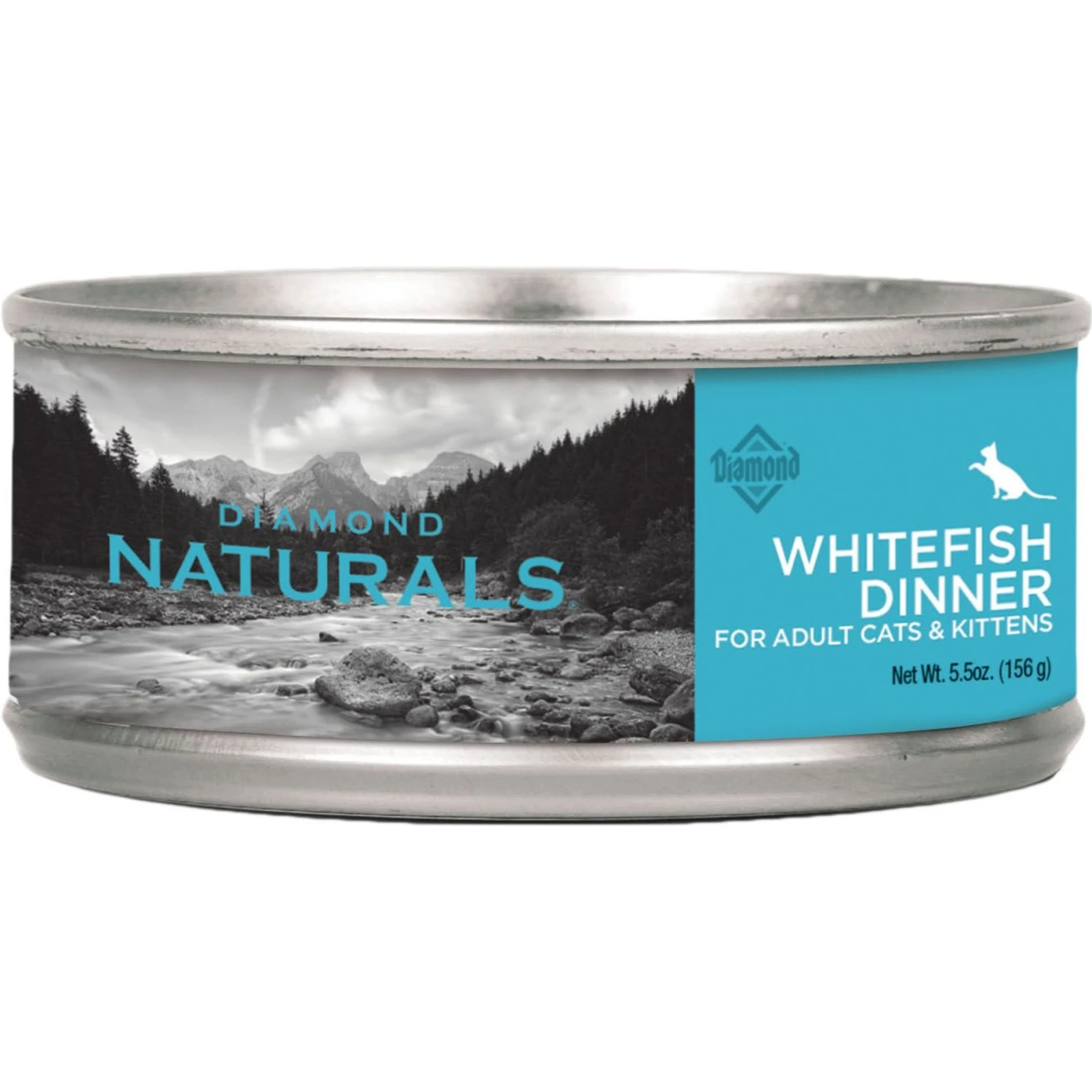 Diamond Naturals Whitefish Dinner Adult & Kitten Canned Cat Food 1 Diamond Naturals Whitefish Dinner Adult & Kitten Canned Cat Food