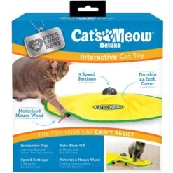 Cat's Meow Motorized Chaser Cat Toy