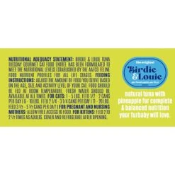 Birdie & Louie Tuna & Pineapple Flavored Chunks In Gravy Canned Cat Food, 3-oz, Case Of 12 7 Birdie & Louie Tuna & Pineapple Flavored Chunks In Gravy Canned Cat Food, 3-oz, Case Of 12 -Wellness Sales Store 806222 PT2. AC SS1800 V1679069152