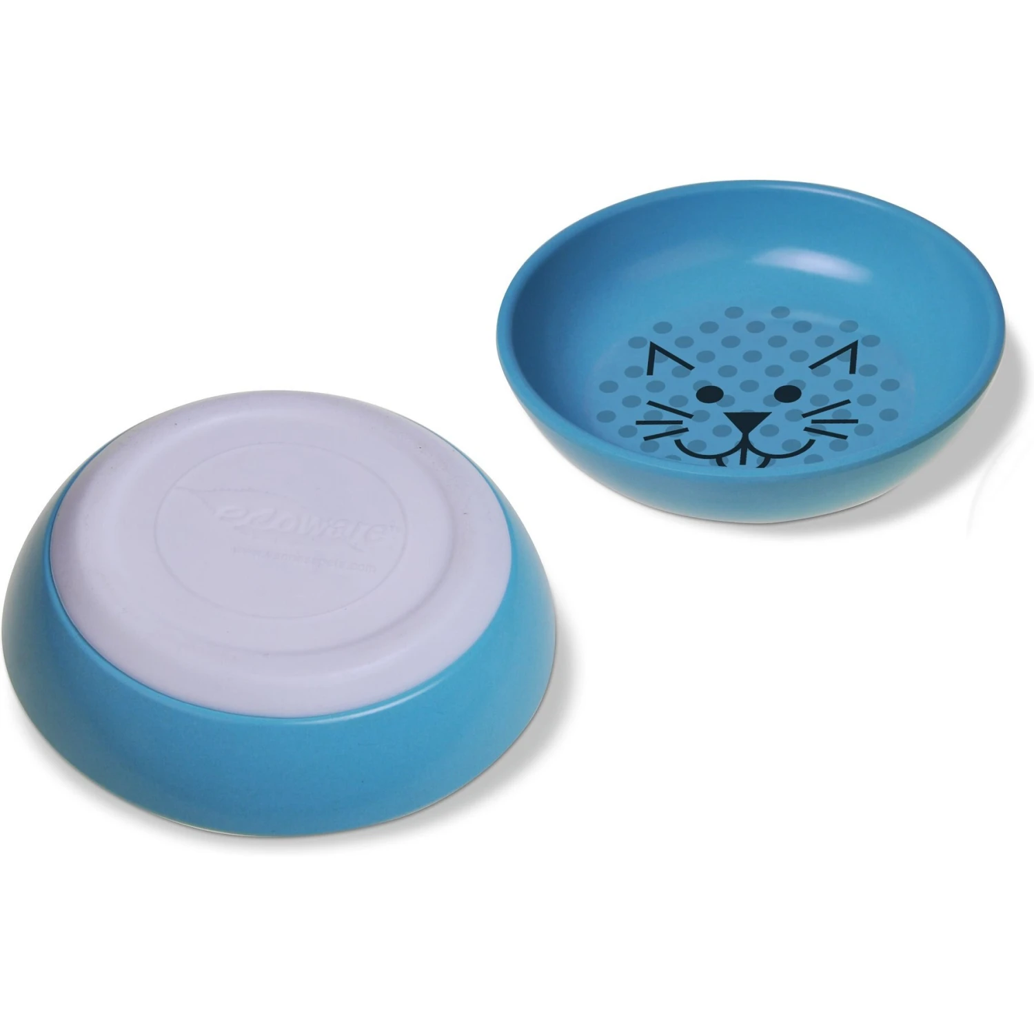Van Ness Ecoware Non-Skid Cat Dish, Blue 8 Van Ness Ecoware Non-Skid Cat Dish, Blue - Image 8