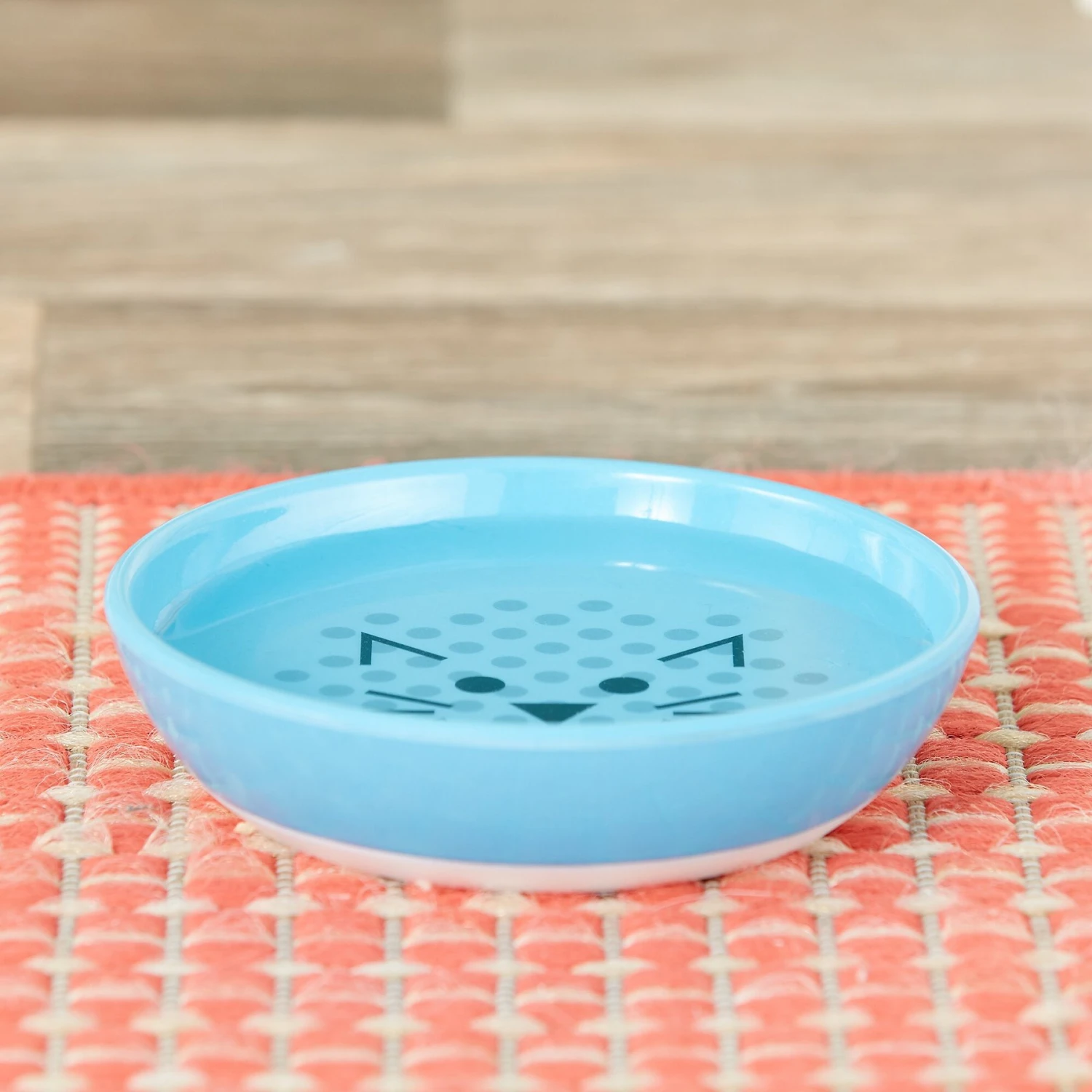 Van Ness Ecoware Non-Skid Cat Dish, Blue 9 Van Ness Ecoware Non-Skid Cat Dish, Blue - Image 9