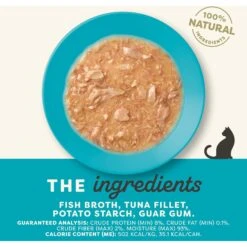 Applaws Tuna Fillet In Gravy Limited Ingredient Canned Wet Cat Food, 2.47-oz Can, Case Of 24 -Wellness Sales Store 836278 PT2. AC SS1800 V1685465424
